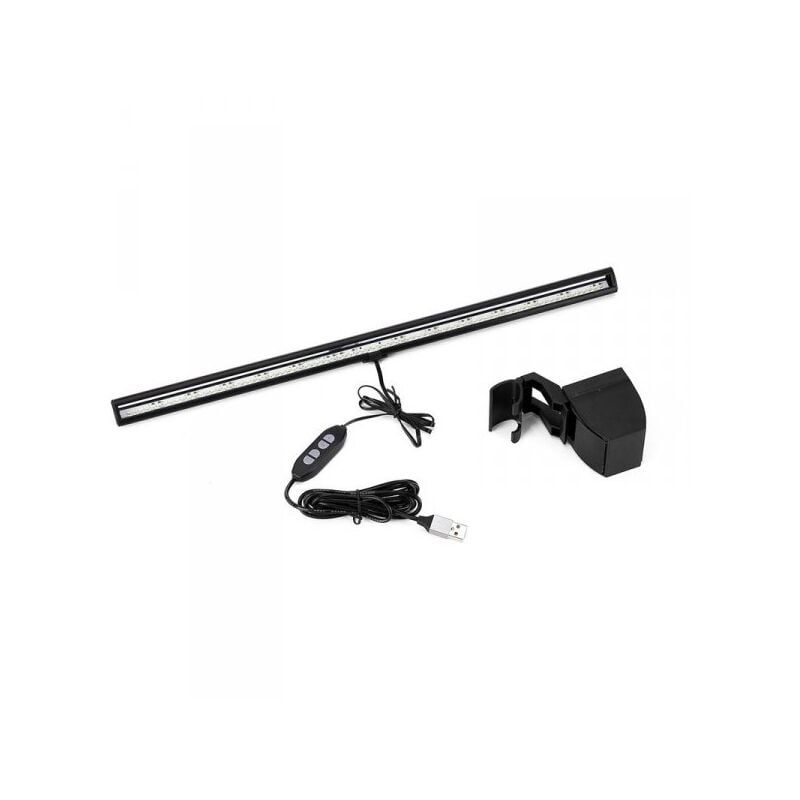 foto del prodotto ledlux barra lampada led per monitor schermo pc computer tv notebook 5v usb cct dimmerabile protezione occhi regolabile
