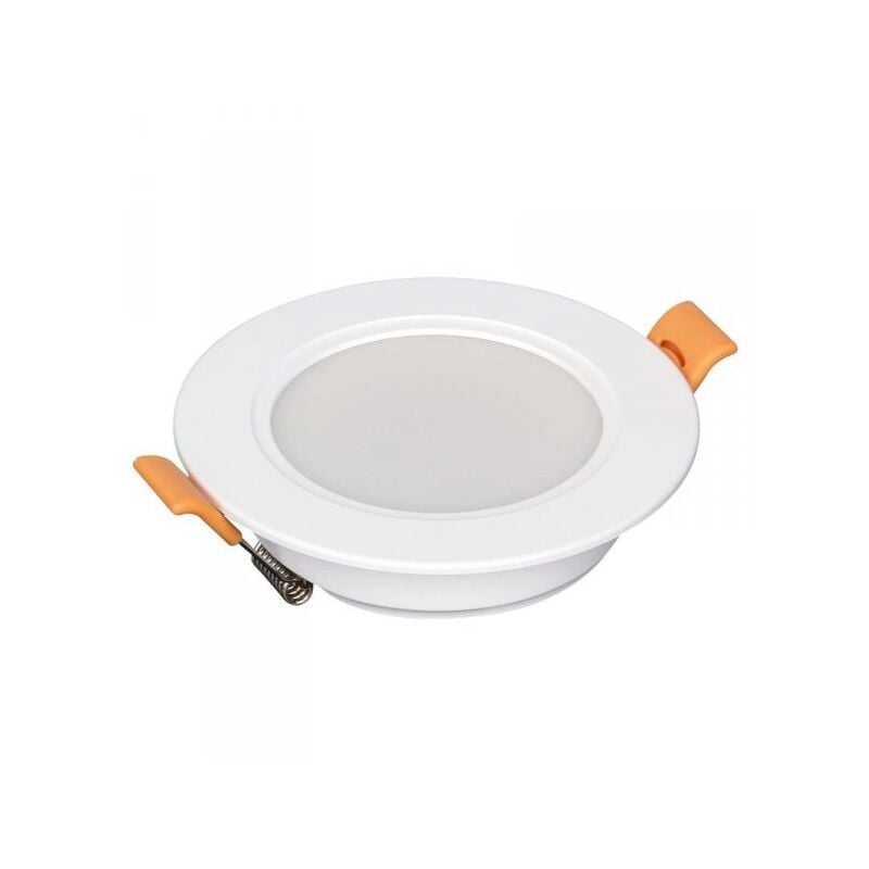 foto del prodotto ledlux - faretto led da incasso rotondo 5w 500lm neutro 4000k diametro 95mm foro 75-90mm