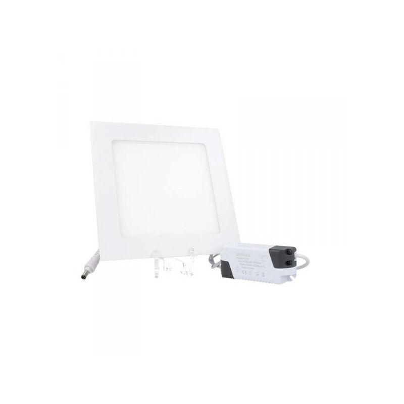 foto del prodotto ledlux - faretto pannello led da incasso quadrato 12w bianco caldo 170mmx170mm sku-4866