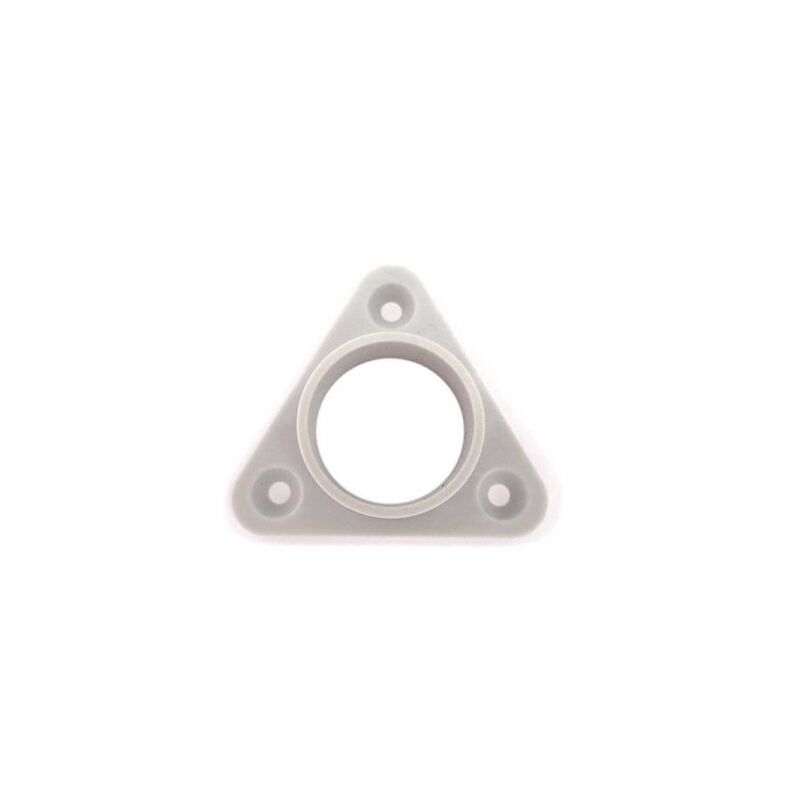 foto del prodotto ledlux gancio supporto per fissaggio da parete in armadio del profilo barra alluminio ba6001 come tubo bastone appendiabiti
