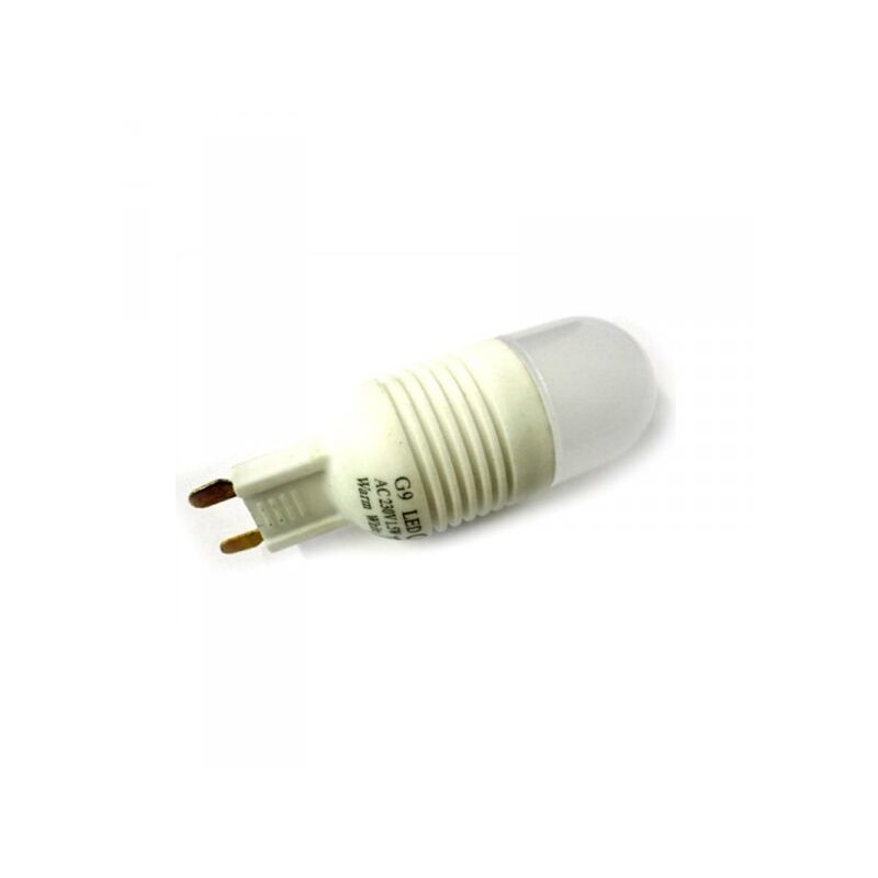 foto del prodotto ledlux lampadina led g9 16 smd 3014 220v 1,5w 360 gradi bianco caldo modello slim