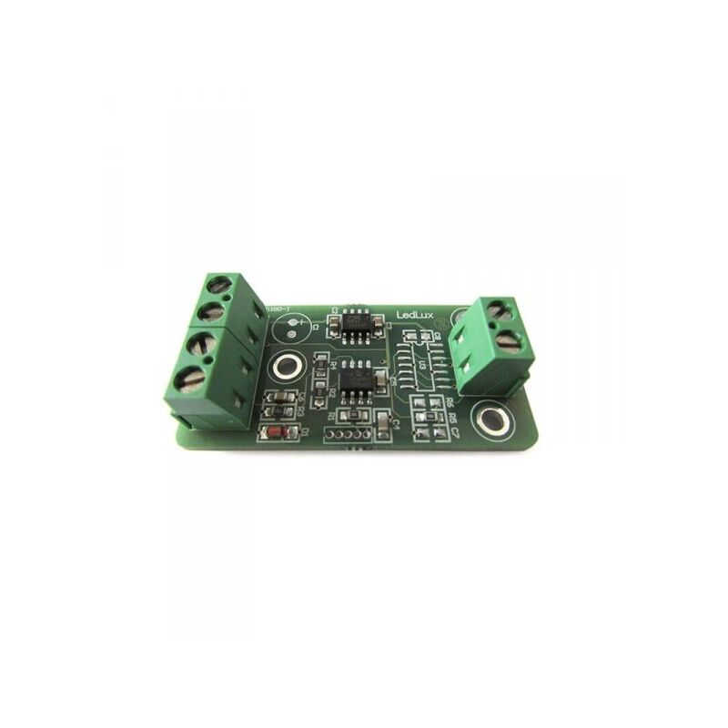 foto del prodotto ledlux led dimmer pwm 0 5v cc con pulsante n.o. normalmente aperto dc 7v 50v per regolare led in corrente costante