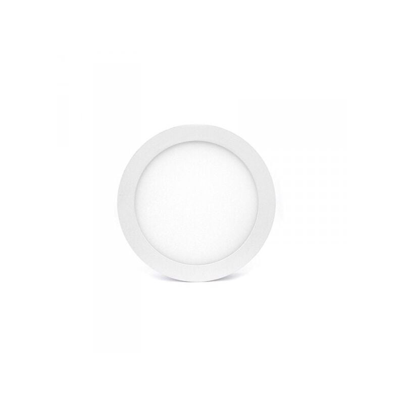 foto del prodotto ledlux plafoniera faretto led da soffitto muro parete rotonda 6w bianco caldo diametro 120mm