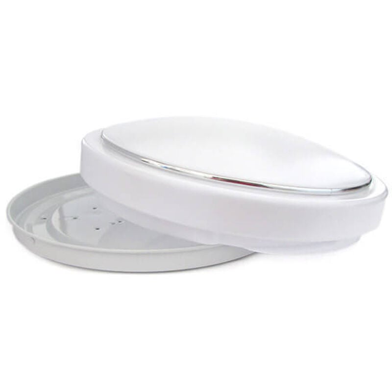 foto del prodotto ledlux plafoniera vuota rotondo diametro 260mm modello semplice per led plates