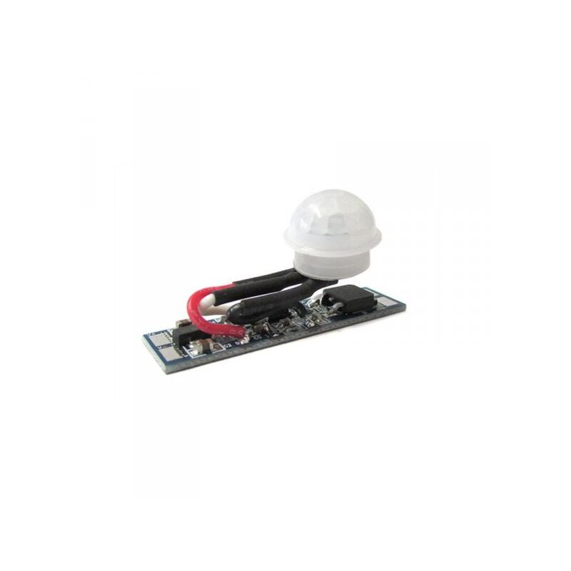 foto del prodotto ledlux sensore di movimento pir 12v 24v 8a per profilo alluminio tempo ritardo 40 secondi