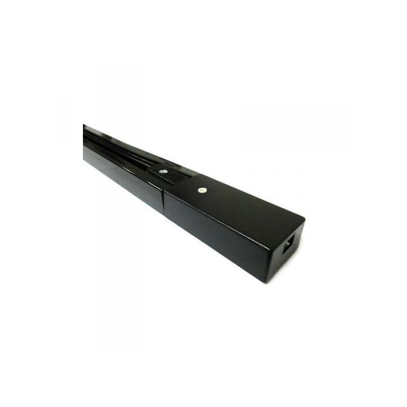 foto del prodotto ledlux sistema binario guida da 1 metro colore nero mono fase per faretti led a binario