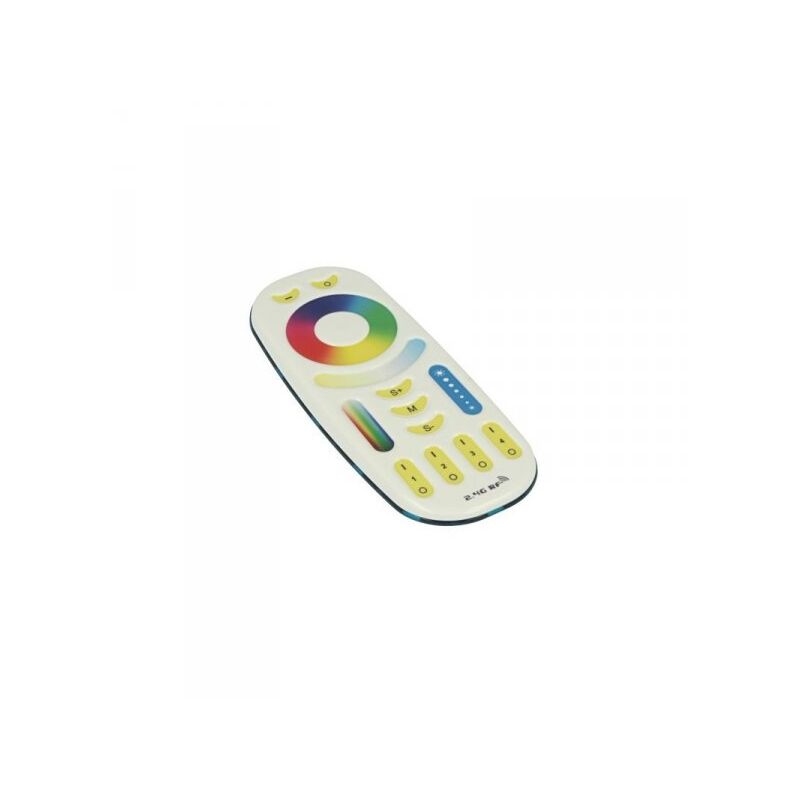 foto del prodotto ledlux telecomando remote controller 2,4g wireless full touch rgb cct 4 zone milight fut092