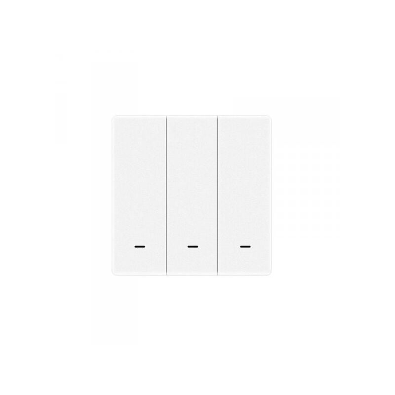 foto del prodotto ledlux zigbee interruttore wireless 3 tasti con 9 scene switch app tuya alimentazione con pile