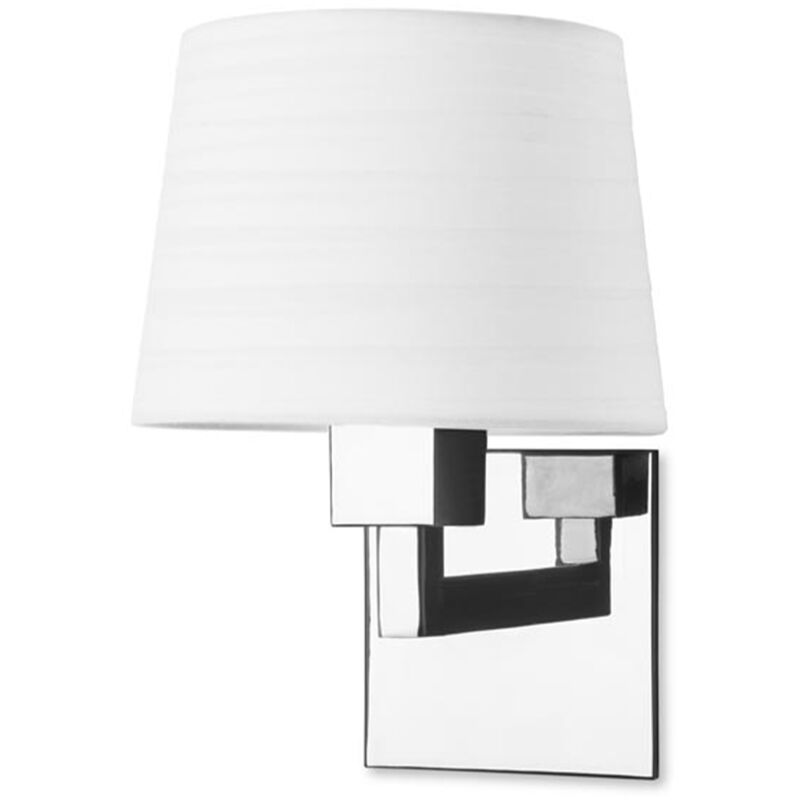 foto del prodotto leds c4 aplique bali e27 60 cromo pantalla no incluida para interior de pared en dormitorio, sal n, comedor