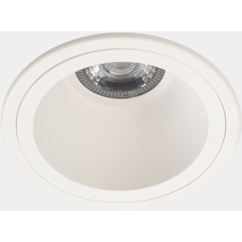 foto del prodotto leds c4 downlight lite 75mm 6.7w bianco neutro 4000k cri 80 32.2 on off bianco ip5