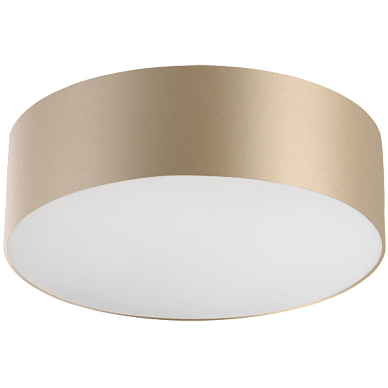 foto del prodotto leds c4 luno surface 400 plaf n de uso interior con luz led blanco c lido 3000k en color oro