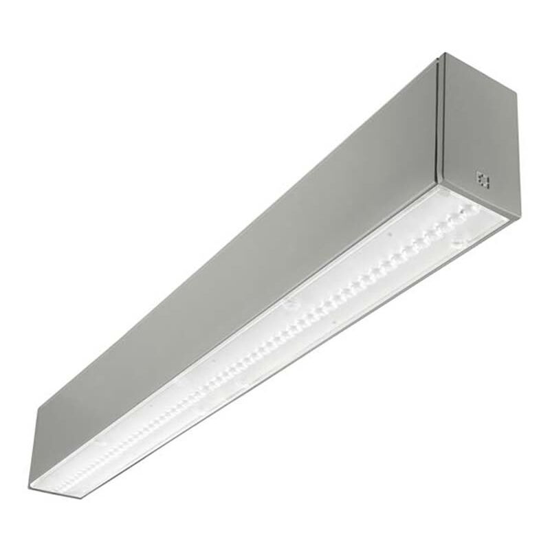 foto del prodotto leds c4 plafoniera infinite led lens 29w 4000k cri 80 grigio ip40 4348lm
