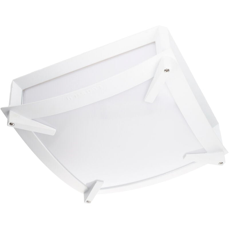 foto del prodotto leds c4 plafoniera ip44 mark e27 60w bianco
