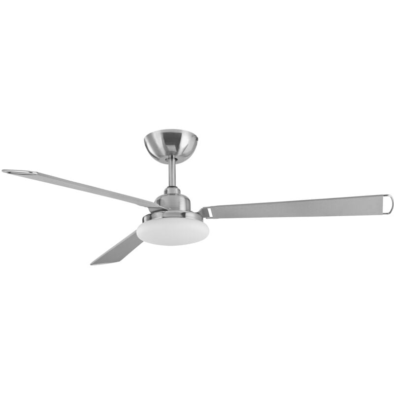 foto del prodotto leds c4 ventilatore calima led 15.9w 3000k nichel satinato bianco 551lm