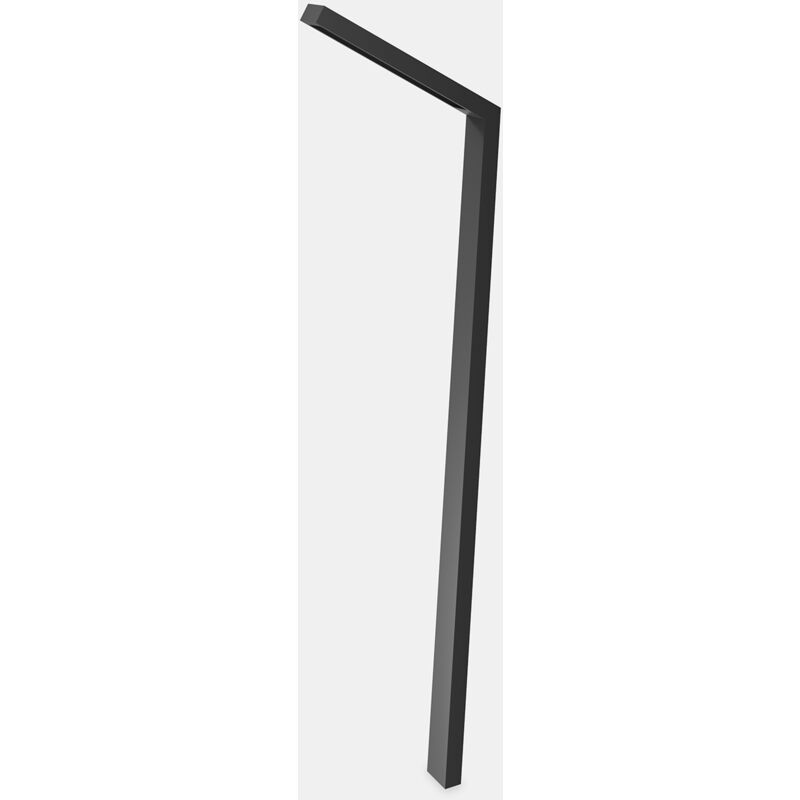 foto del prodotto leds c4 zigzag symmetrical farola exterior con optica simetricas en blanco neutro 4000k color gris urbano