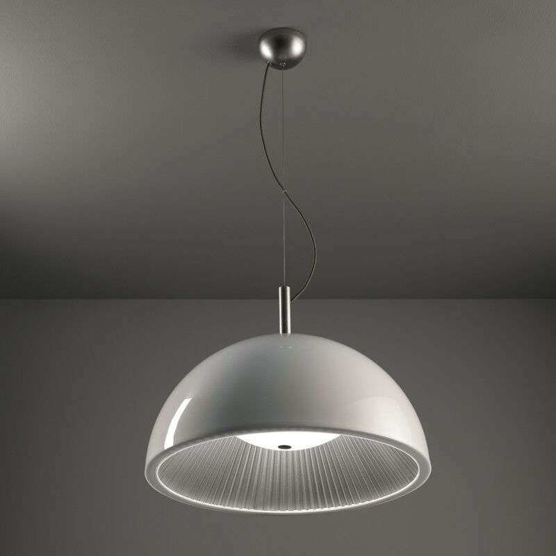 foto del prodotto ledsc4 lampada a sospensioni umbrella 1000 e27 15w argento 1500lm