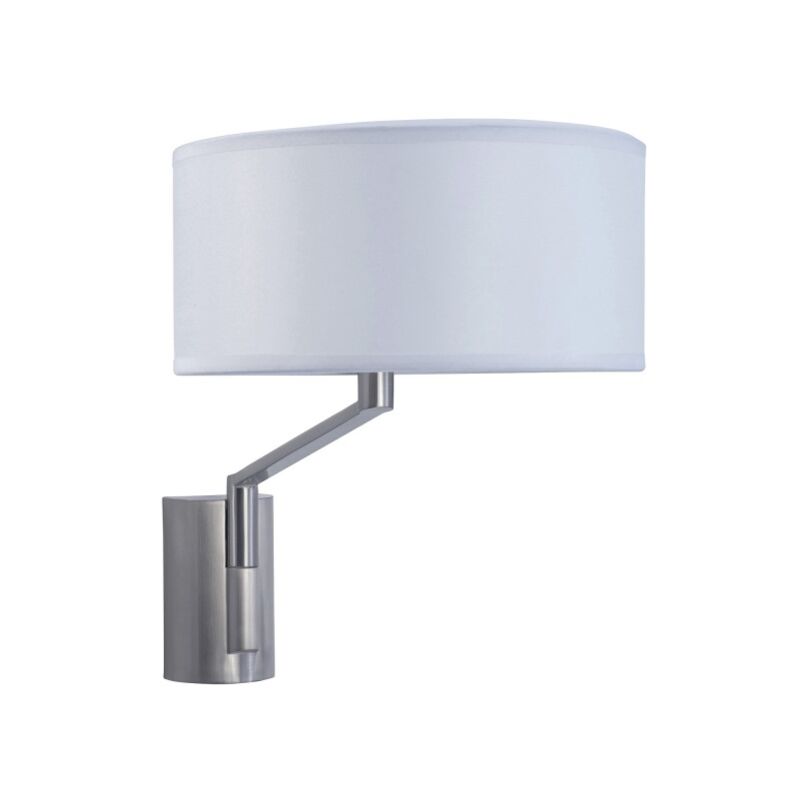 foto del prodotto ledsc4 lampada da parete twist e27 15w nichel satinato