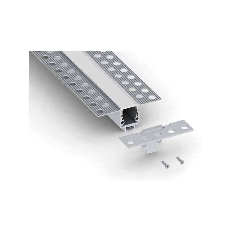 foto del prodotto ledson tappo terminale per profilo cartongesso rsl15 us, senza foro cavo 1 pz