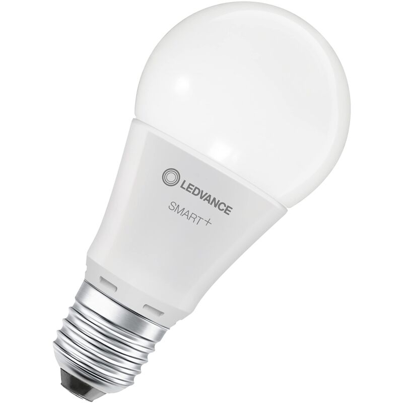 foto del prodotto ledvance lampada led intelligente con tecnologia wifi, attacco e27, colore della luce variabile 2700 6500k , sostituisce le lampade a incandescenza