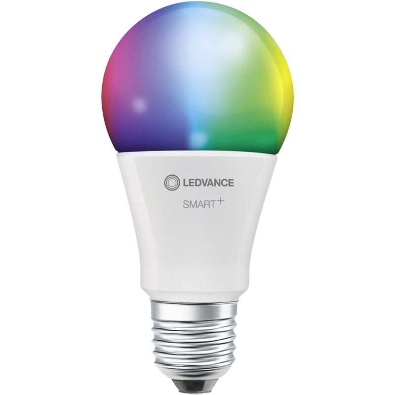 foto del prodotto ledvance - lampada led smart con tecnologia bluetooth, base e27, colore della luce variabile, 2000-6500k, colori rgb modificabili, sostituisce