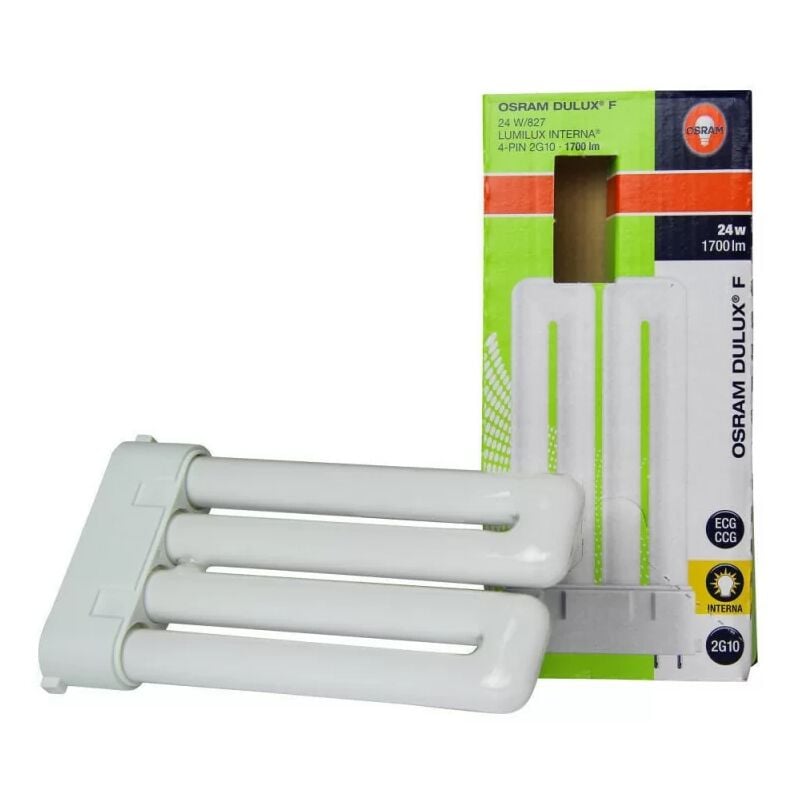 foto del prodotto ledvance osram 333625 lampadina 2g10 24w 827 dulux f 1700lm 4pins