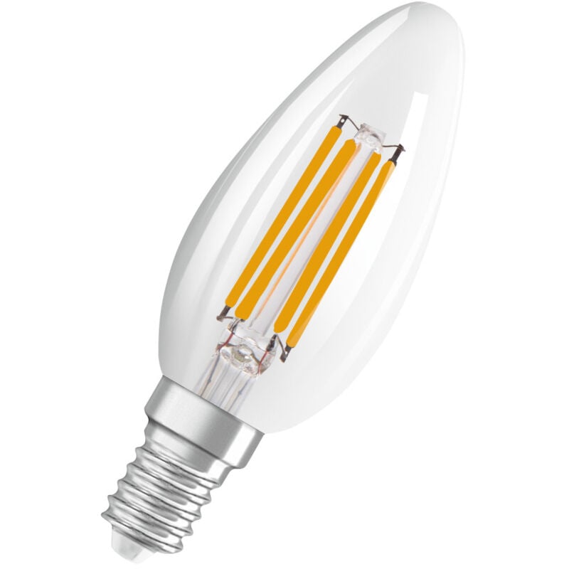 foto del prodotto ledvance osram lampadina led classic e14 4w 470lm 2200...2700k 300 ip20 dimmerabile