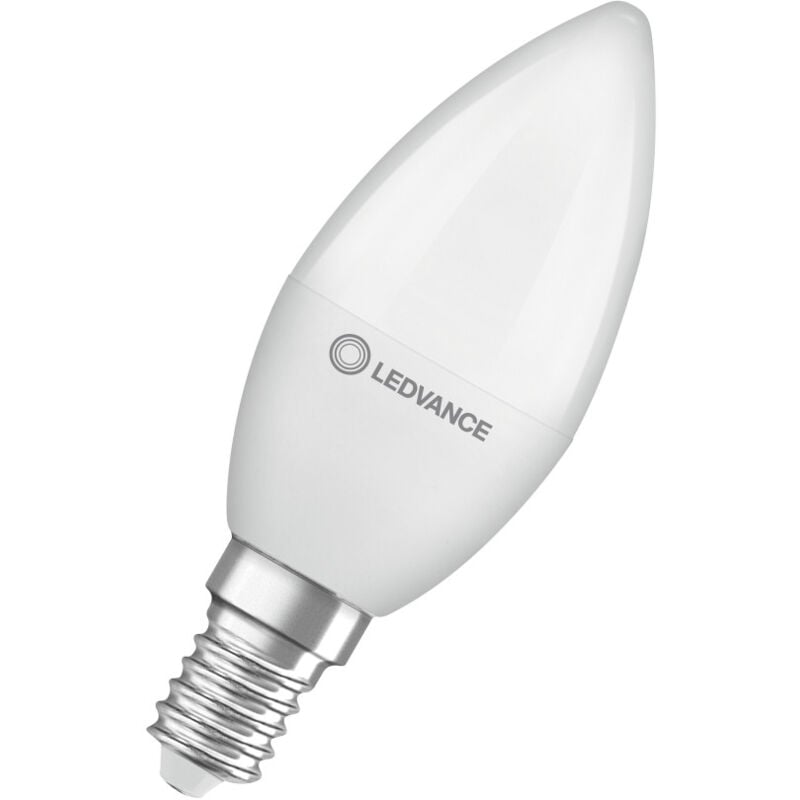 foto del prodotto ledvance osram lampadina led classica e14 4.9w 470lm 2700k 200 ip20