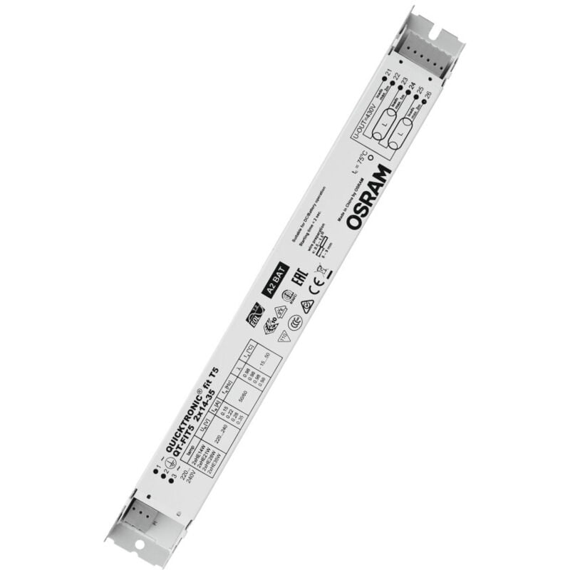 foto del prodotto ledvance osram quicktronic qt fit 5 qt fit5 2x14 35 220 240 lve 4008321971258 