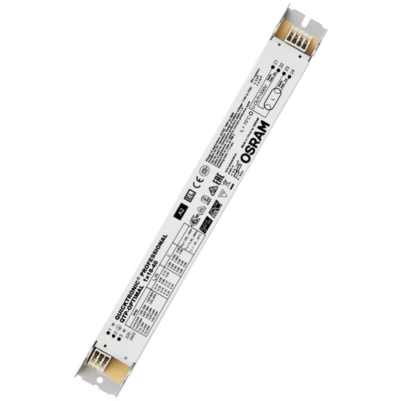 foto del prodotto ledvance osram quicktronic qtp ottimale qtp ottimale 1x18 40 220 240 lve 4008321873743 