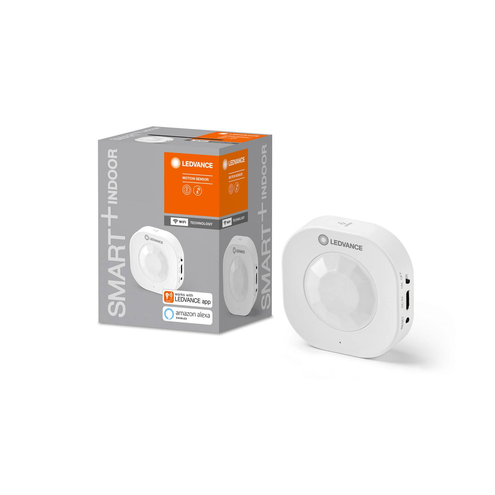 foto del prodotto ledvance smart sensore di movimento, wifi, con batteria ricaricabile