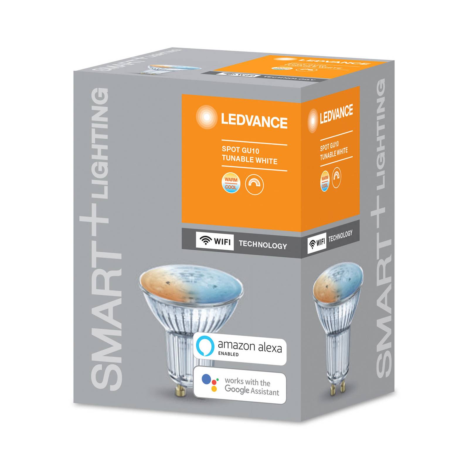foto del prodotto ledvance smart+ wifi gu10 riflettore 4,9w 45 cct