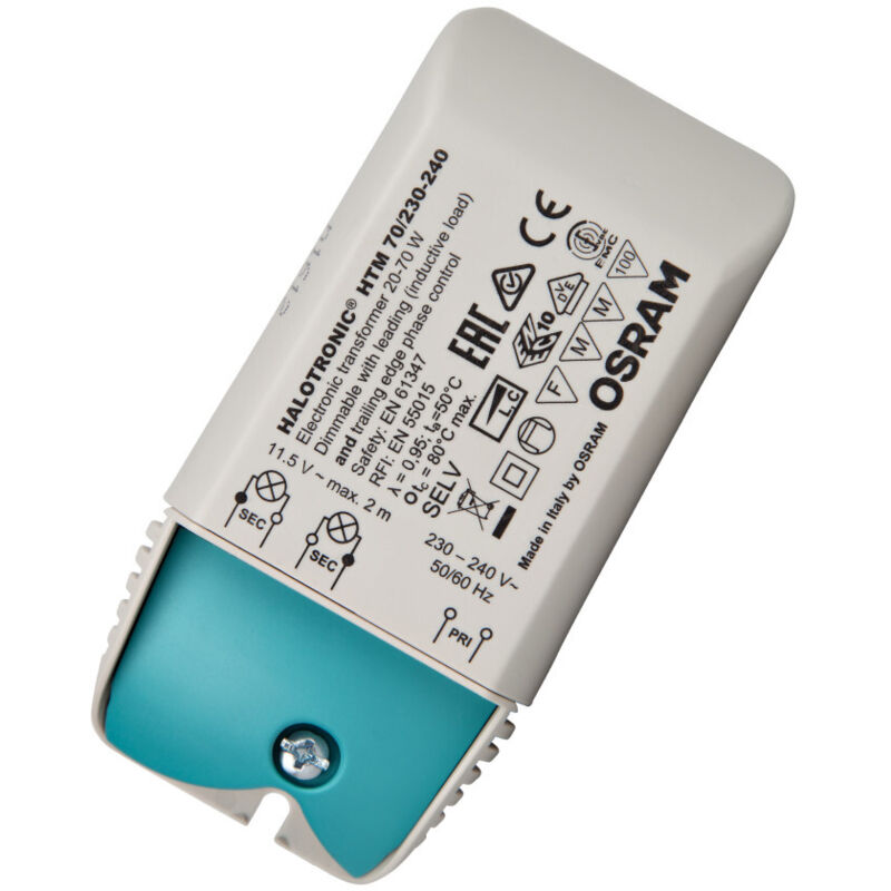 foto del prodotto ledvance trasformatore alotronico osram htm 70 230 240 lve 4050300442310 
