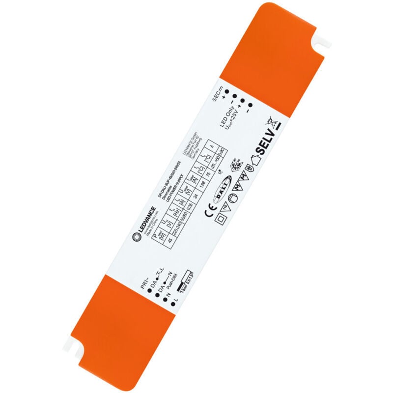 foto del prodotto ledvance - trasformatore led ec superior dr dali-sup-45 220-240 24