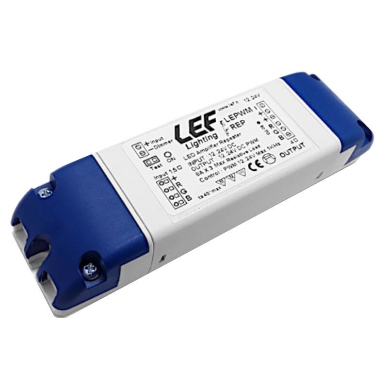 foto del prodotto lef ripetitore per interfaccia dimmerazione per strisce led 12v 24v lepwm rep