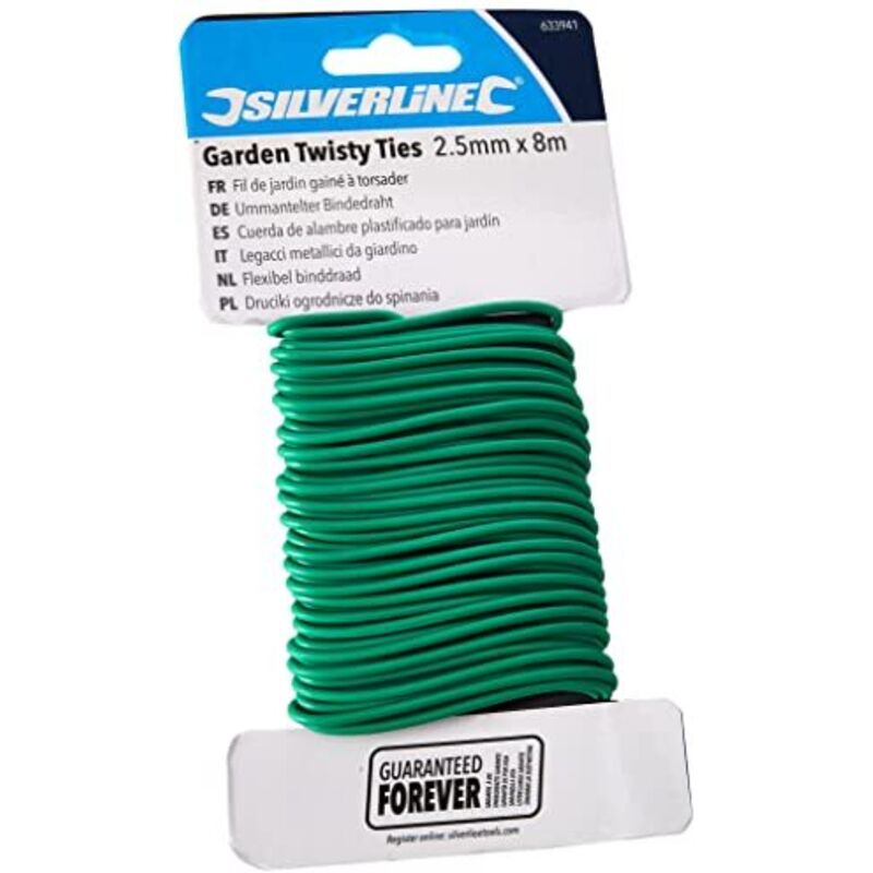 foto del prodotto legacci metallici da giardino 2,5 mm x 8 m