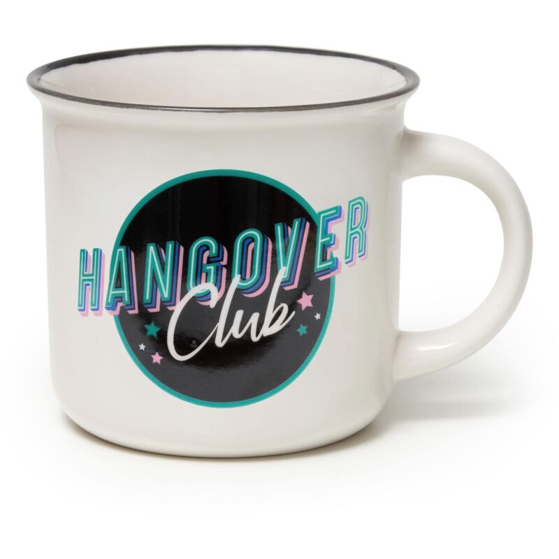 foto del prodotto legami cup puccino, tazza in porcellana new bone china, tema hangover, take a break collection, capacit 350 ml, lavabile in lavastoviglie,