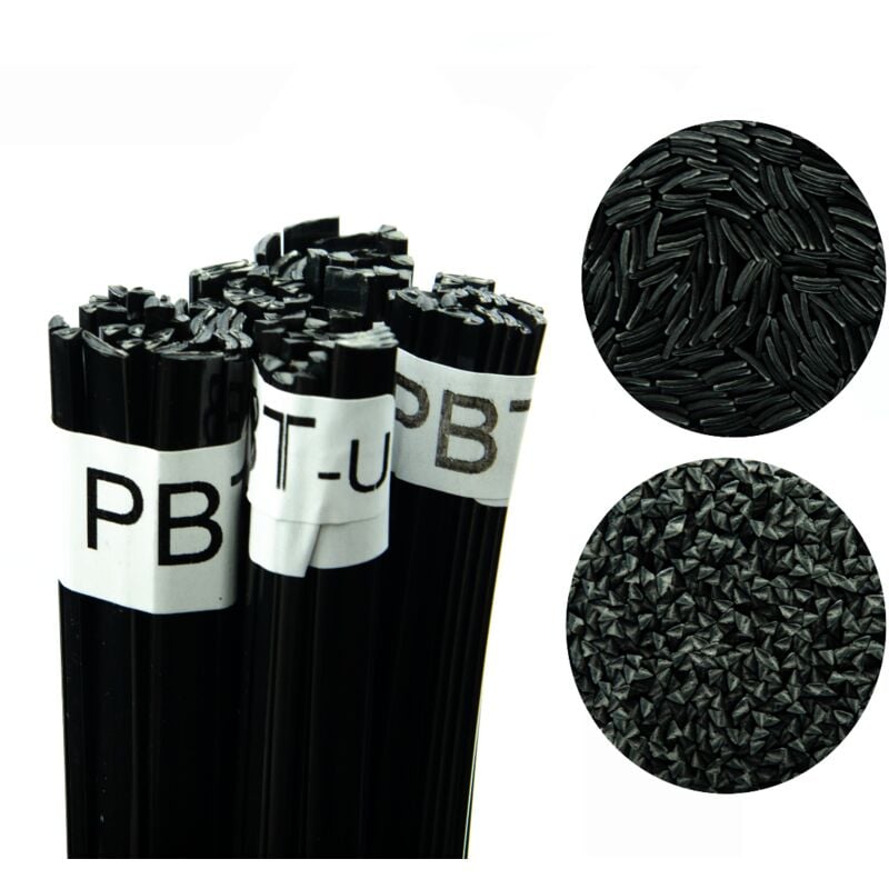 foto del prodotto legante per saldatura plastica pbt u nero 100g