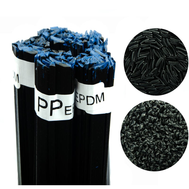foto del prodotto legante per saldatura plastica pp epdm nero 100g