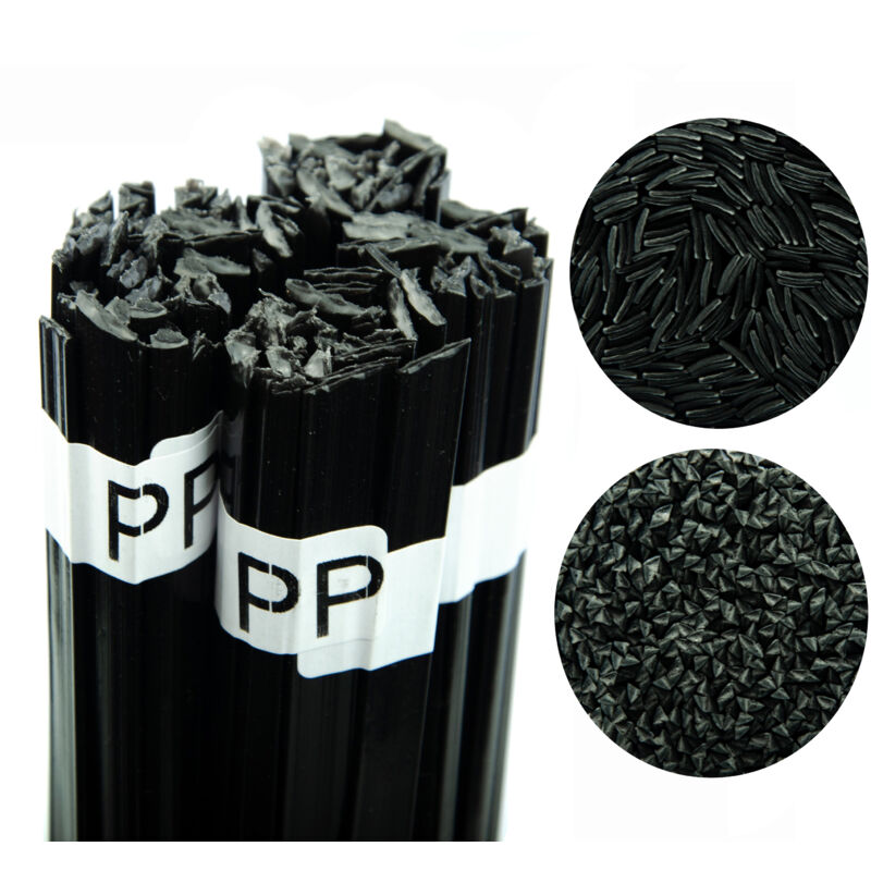 foto del prodotto legante per saldatura plastica pp nero 100g