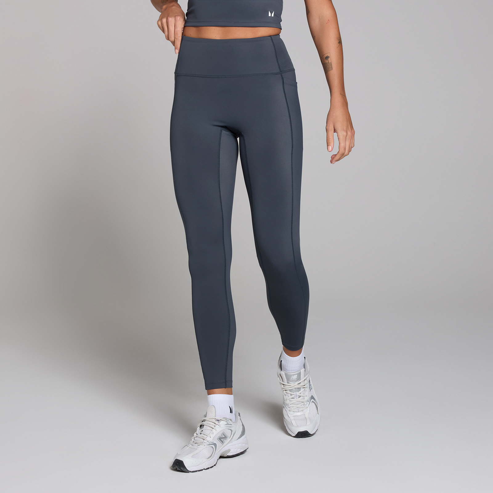 foto del prodotto leggings con tasca mp active da donna blu notte xxl