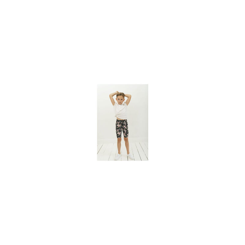 foto del prodotto leggings corti per bambini colibr e fiori 128 134 cm