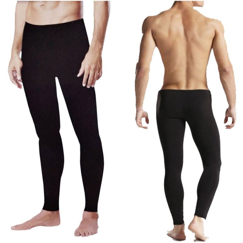 foto del prodotto leggings felpato da uomo per un comfort e calore giornaliero termici trade shop traesio