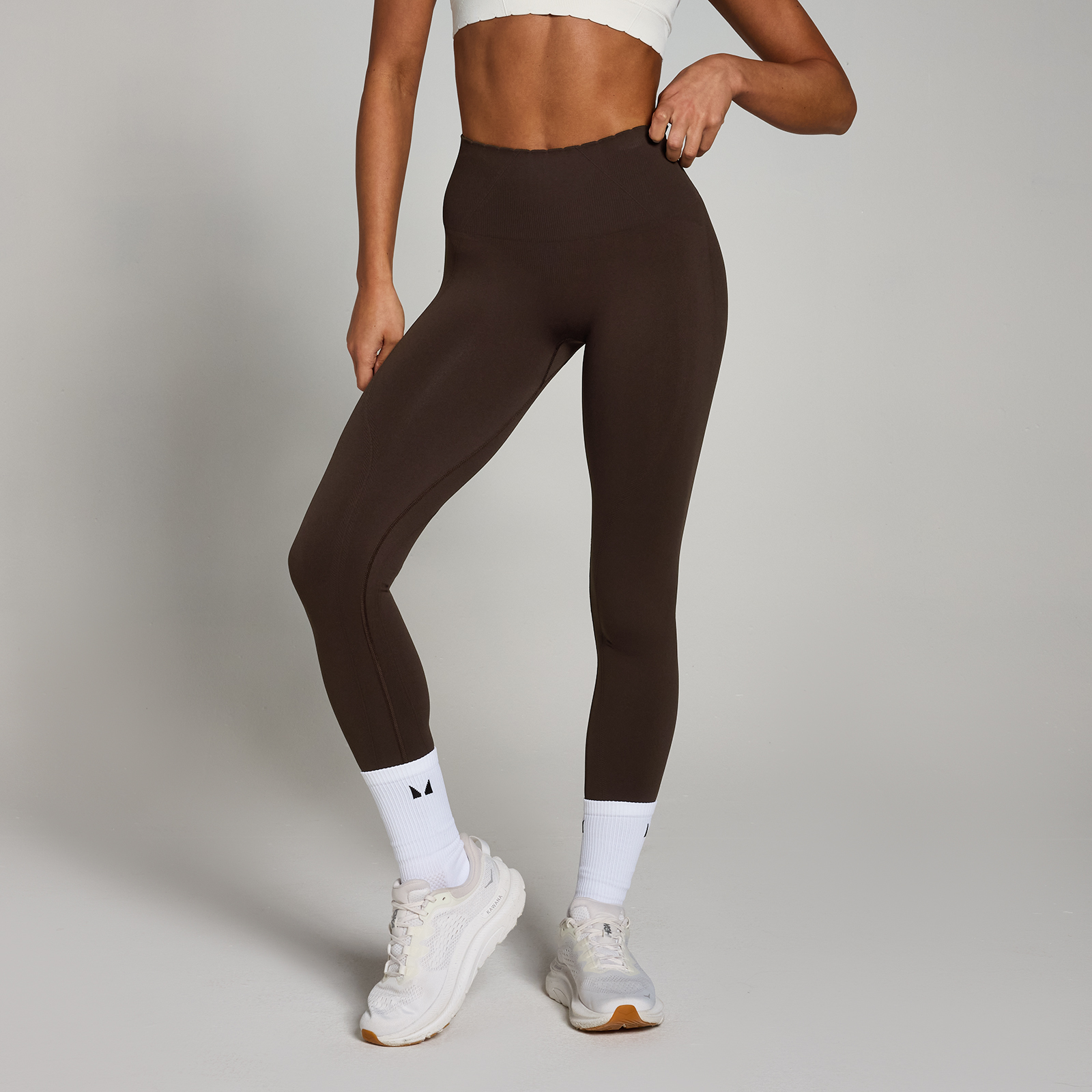 foto del prodotto leggings mp tempo ultra senza cuciture da donna caff xxl