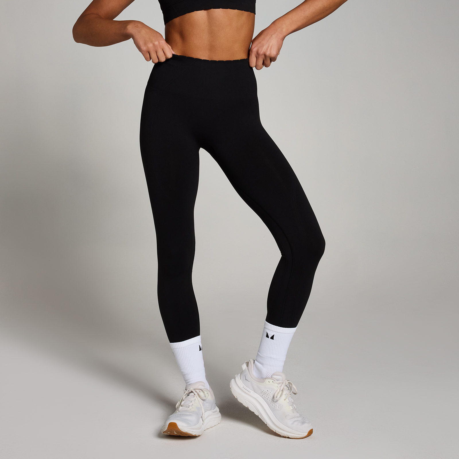 foto del prodotto leggings mp tempo ultra senza cuciture da donna neri xl