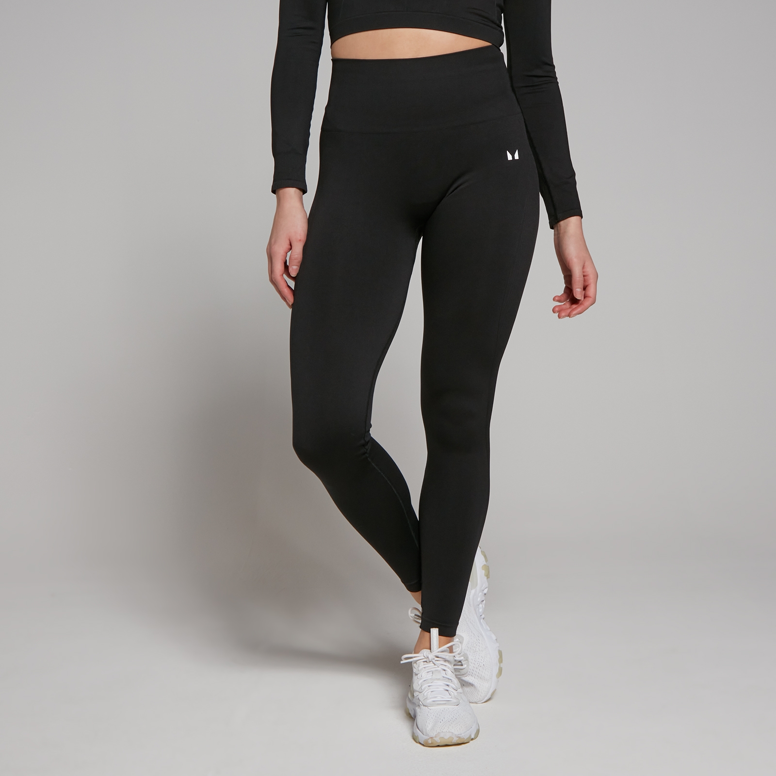 foto del prodotto leggings senza cuciture 7 8 mp shape da donna neri l