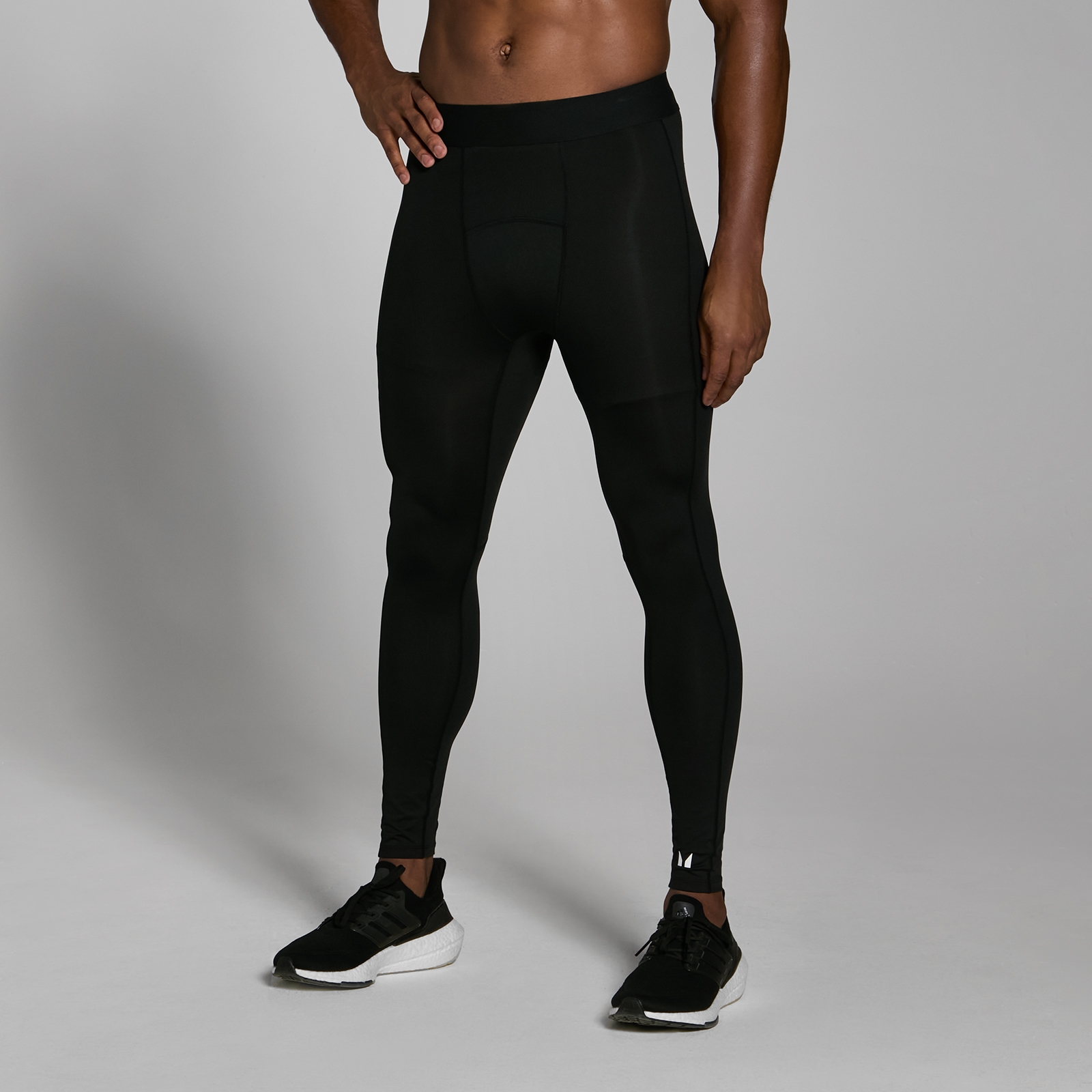 foto del prodotto leggings sportivi attillati mp da uomo neri m