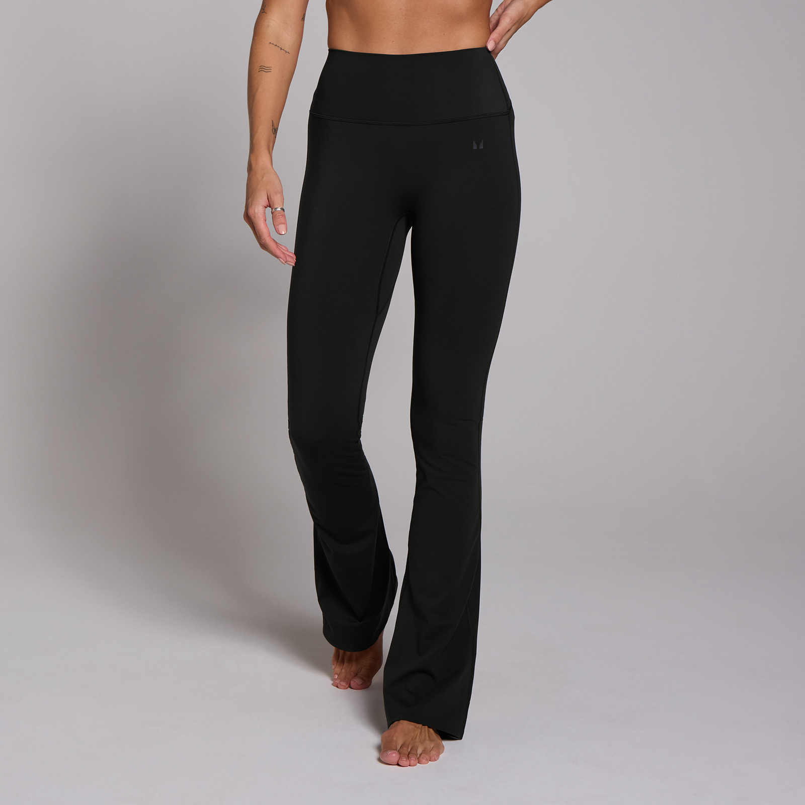 foto del prodotto leggings svasati mp tempo da donna neri xs