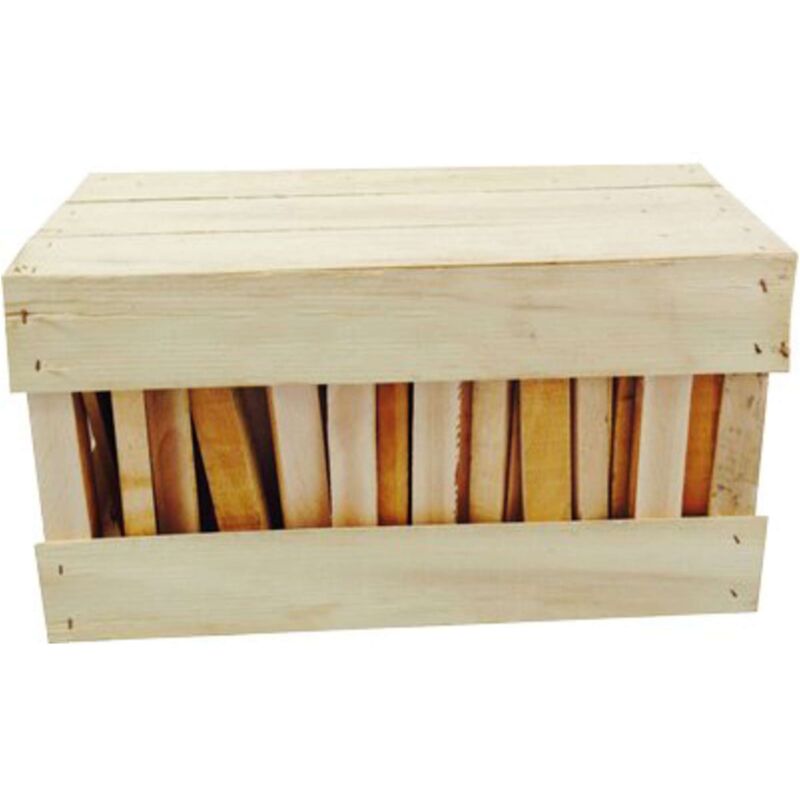 foto del prodotto legna accendifuoco scatola legno dm3 16 96 4 confezione