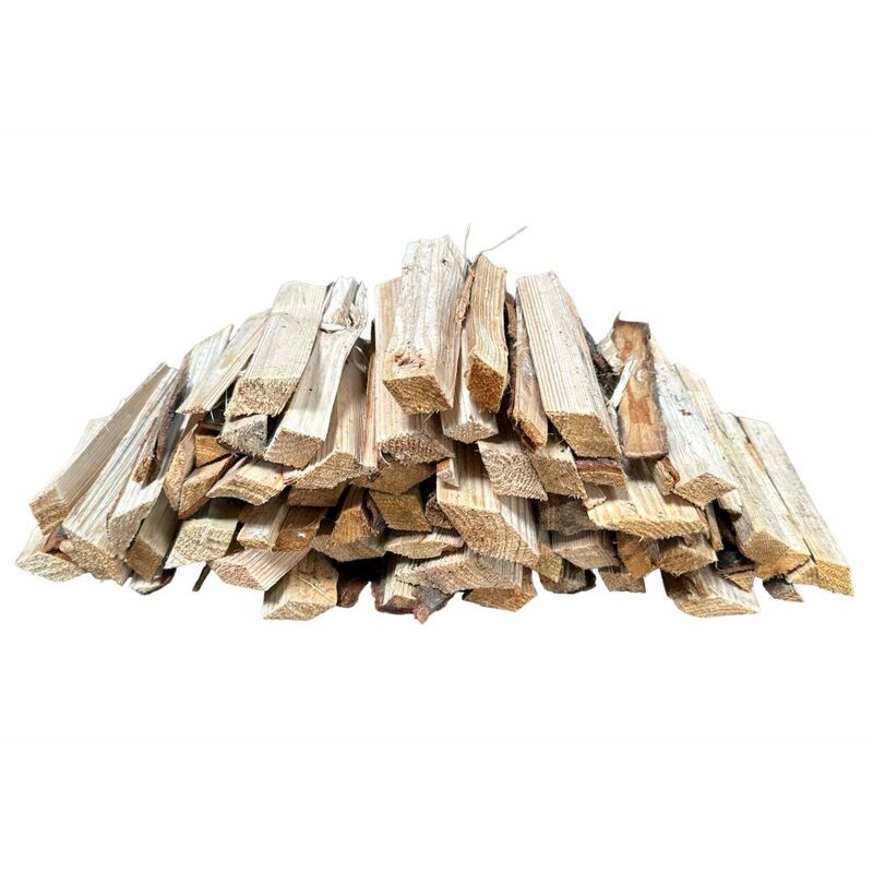 foto del prodotto legnetti accendifuoco 100 legno di abete per caminetti stufe e barbecue 3 kg
