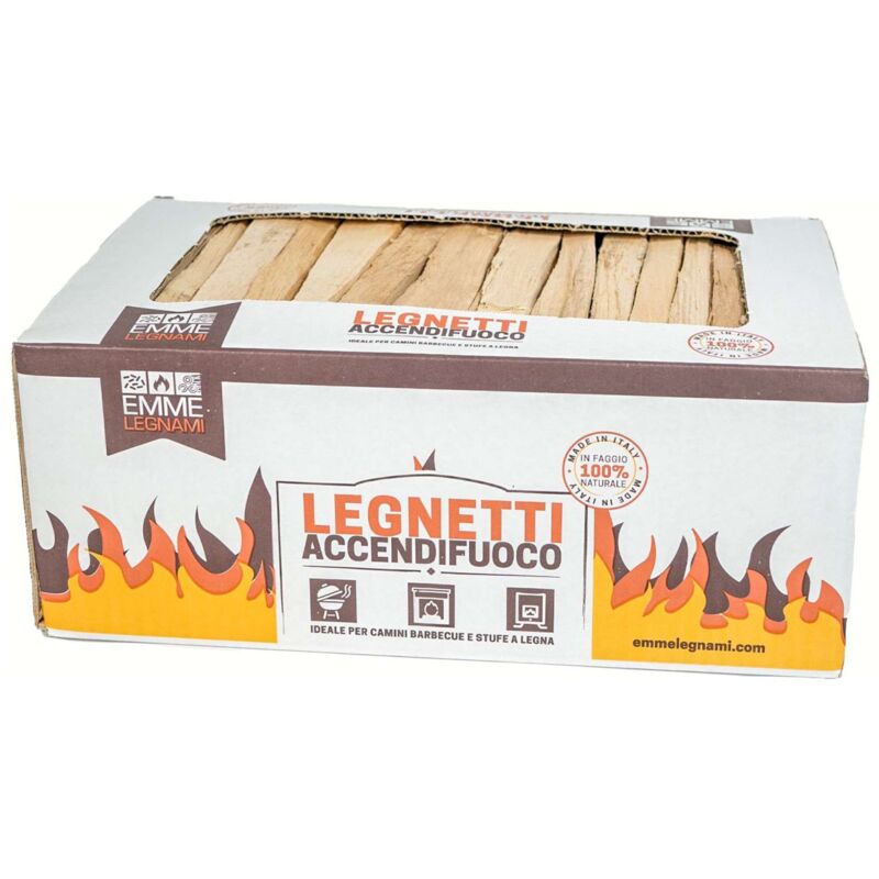 foto del prodotto legnetti accendifuoco faggio 6 kg circa scatola